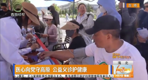 医心向党守高原 公益义诊护健康