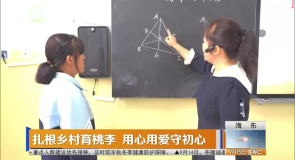 扎根乡村育桃李 用心用爱守初心