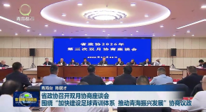 省政协召开双月协商座谈会 围绕“加快建设足球青训体系 推动青海振兴发展”协商议政