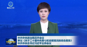 中共中央政治局召开会议 审议 《关于二十届中央第七轮巡视情况的综合报告》中共中央总书记习近平主持会议