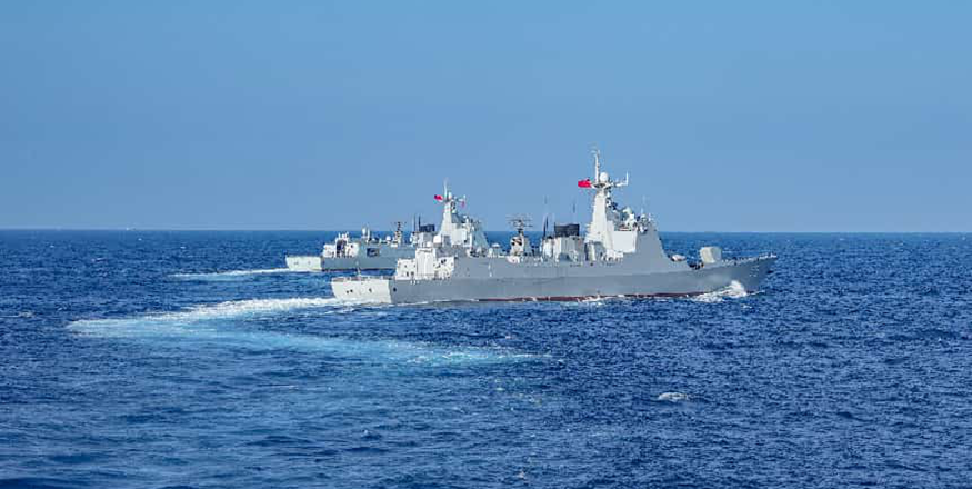 长航时、多科目、实战化，新年度首次编队出海训练完成！