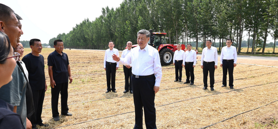 习近平在山东德州考察